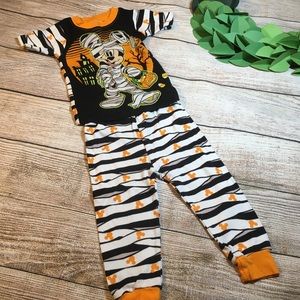 Disney Mickey Mouse Mummy Pajama Set 2T